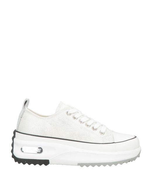 Replay White Trainers