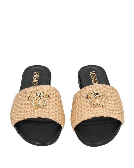 Versace Natural Sandals