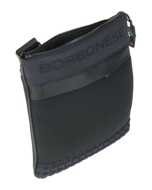 Borse A Tracolla di Borbonese in Black da Uomo