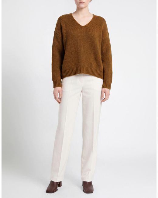 Aragona Brown Sweater Cashmere