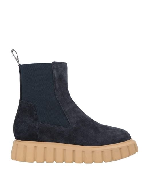 Voile Blanche Blue Ankle Boots