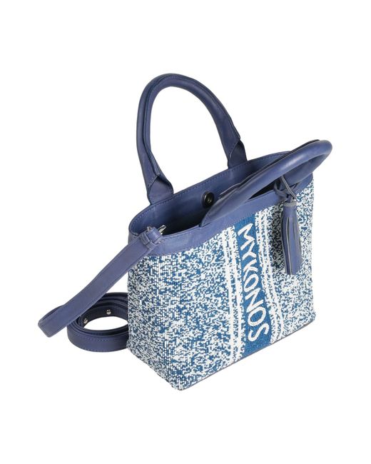 De Siena Blue Handbag