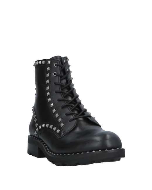 Ash Black Ankle Boots