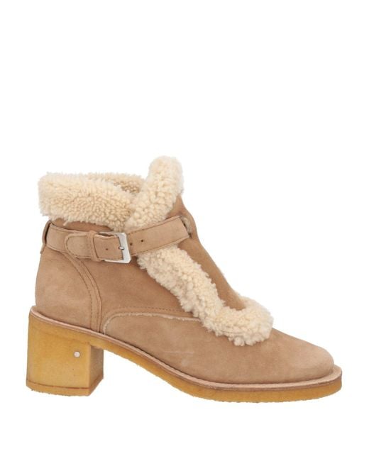 Laurence Dacade Natural Ankle Boots