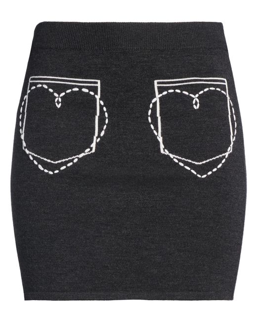 Moschino Black Mini Skirt