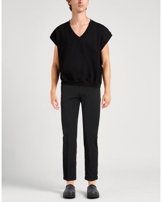 RE_HASH Black Pants for men