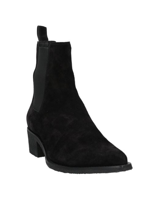 Amiri Black Ankle Boots for men