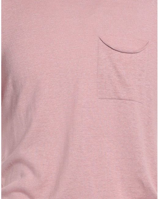Daniele Fiesoli Pink Jumper for men