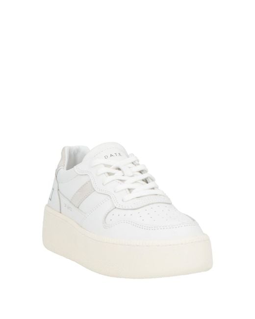 Date White Sneakers