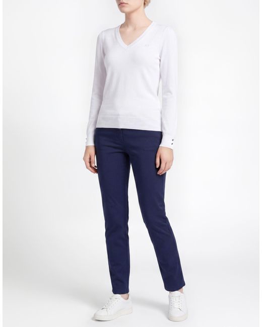 Sun 68 White Pullover