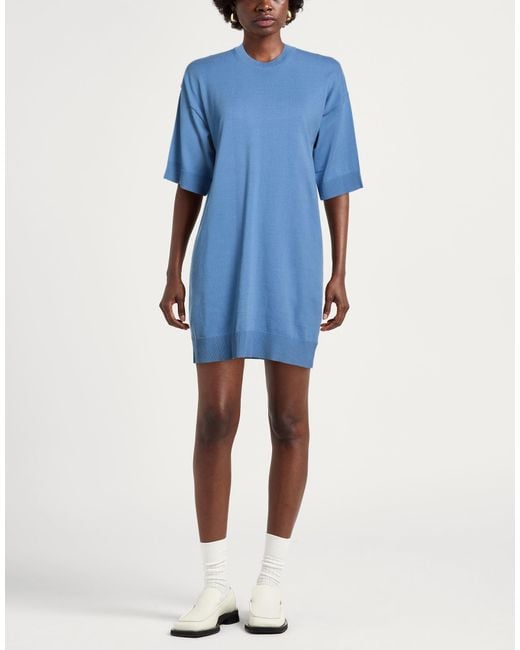 Robe Courte Alpha Studio en coloris Blue
