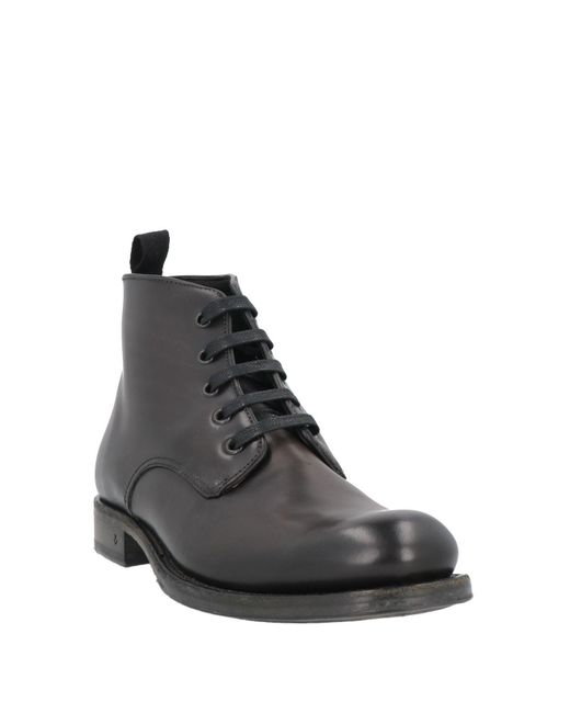 John Varvatos Gray Ankle Boots for men