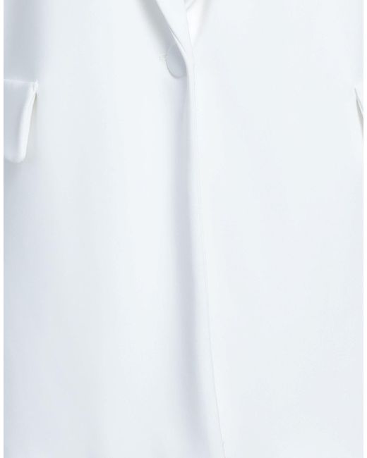 Joseph Ribkoff White Blazer Polyester, Elastane