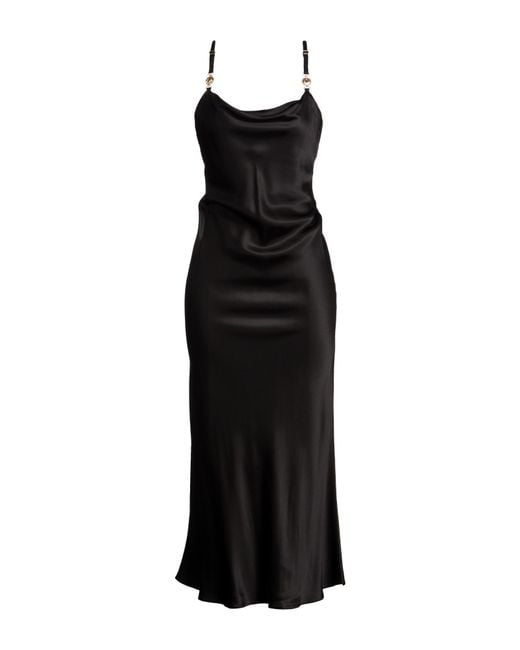 MARINE SERRE Black Maxi Dresses