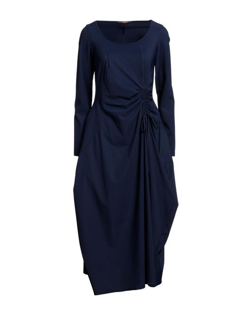High Blue Midi Dress