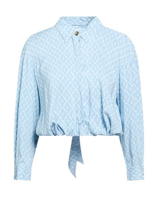 Elisabetta Franchi Blue Top Viscose