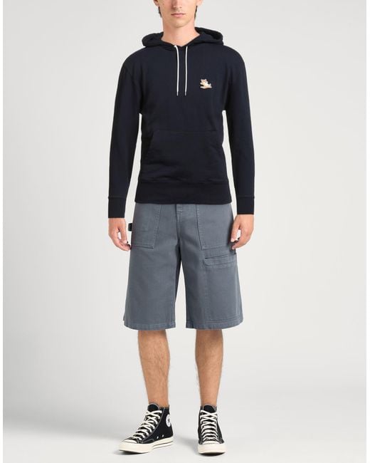 Maison Kitsuné Blue Sweatshirt for men