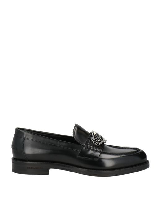 DSquared² Black Loafer for men