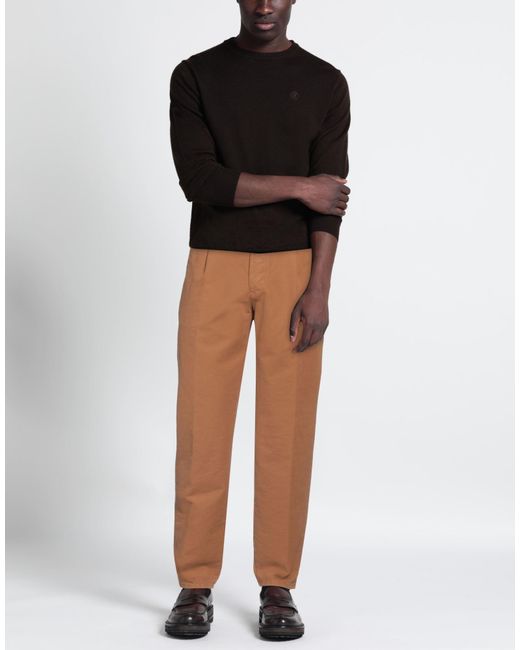 Incotex Brown Trouser for men
