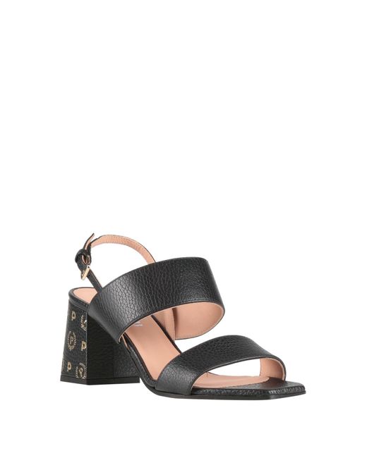 Pollini Black Sandale