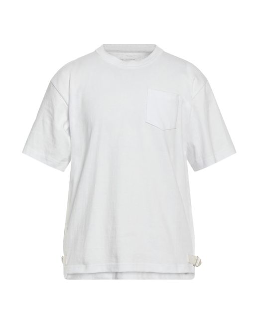 Camiseta Sacai de hombre de color White