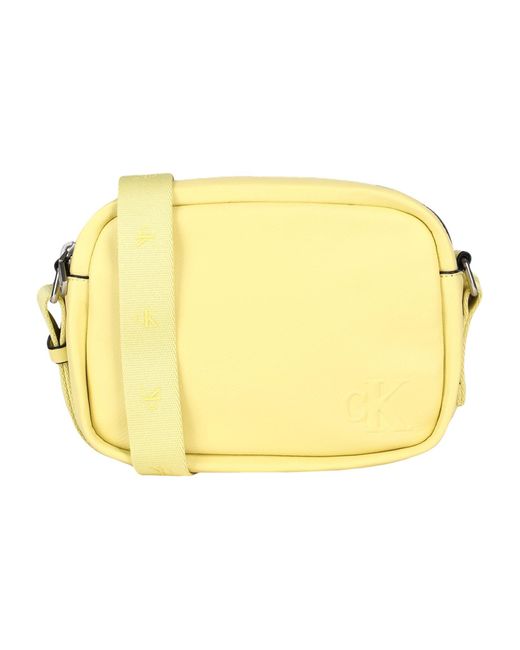 Calvin Klein Yellow Cross-body Bag