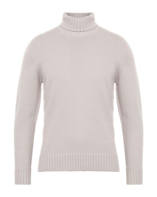 Drumohr White Turtleneck for men