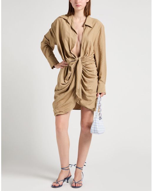 Jacquemus Natural Mini Dress