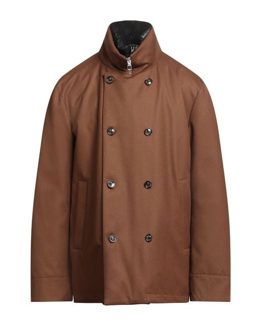 Montecore Brown Coat Wool for men