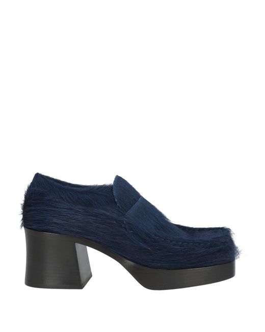 Marni Blue Loafers Leather