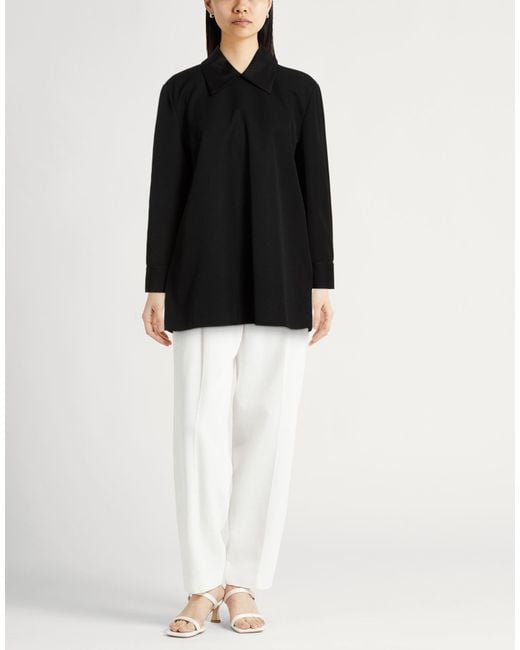 Jil Sander Black Top Wool