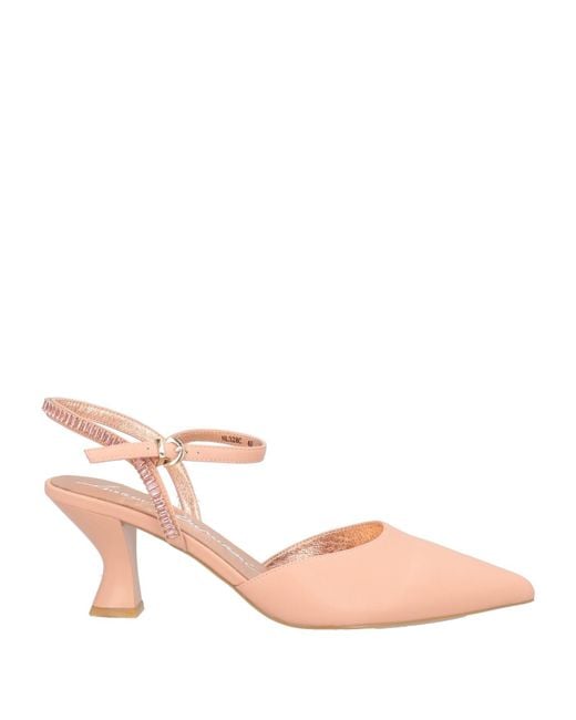 Luciano Barachini Pink Blush Pumps Leather