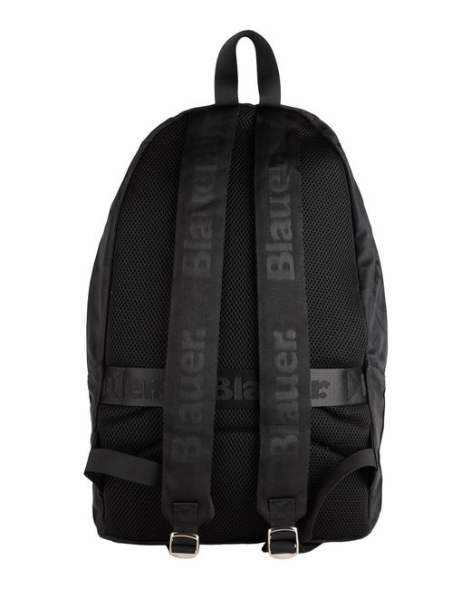Blauer Black Backpack Textile Fibers for men