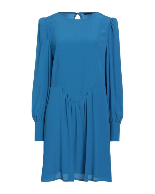 HANAMI D'OR Blue Mini Dress