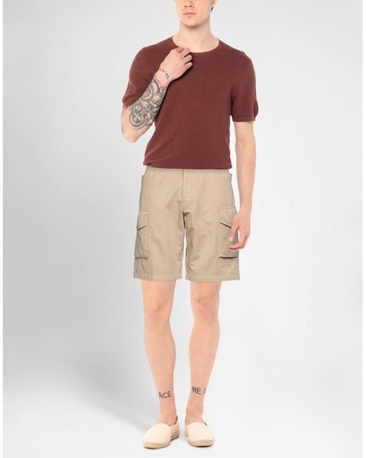 Lardini Natural Shorts & Bermuda Shorts for men