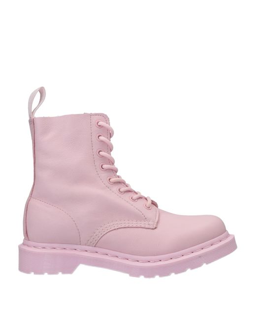Dr. Martens Pink Ankle Boots