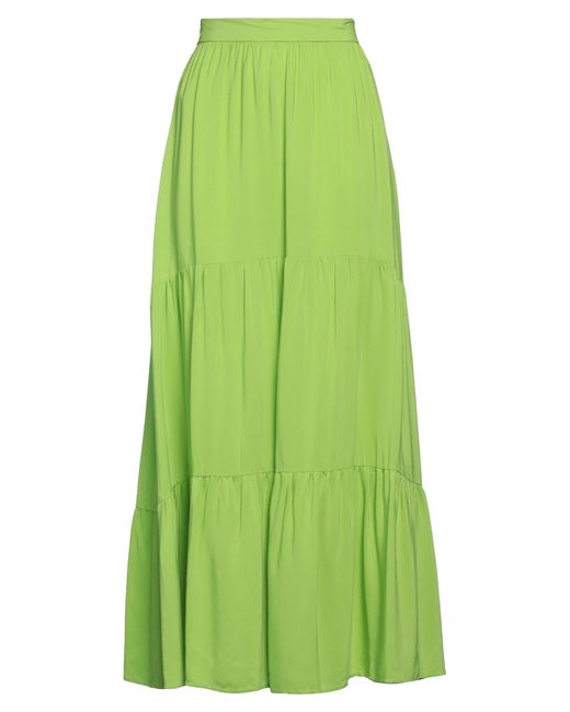 Caractere Green Maxi Skirt