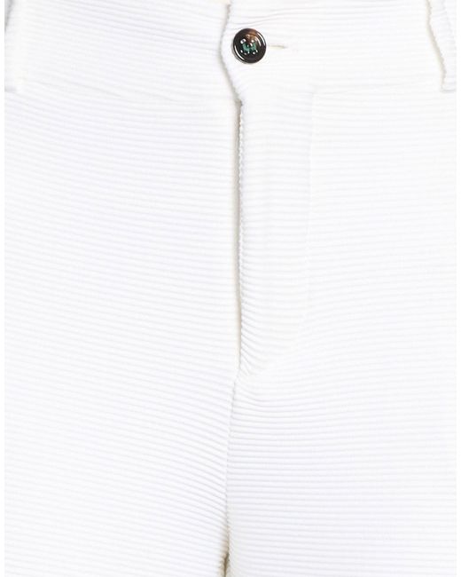 Berwich White Pants Polyamide, Elastane