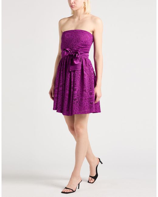 Marella Purple Mini Dresses