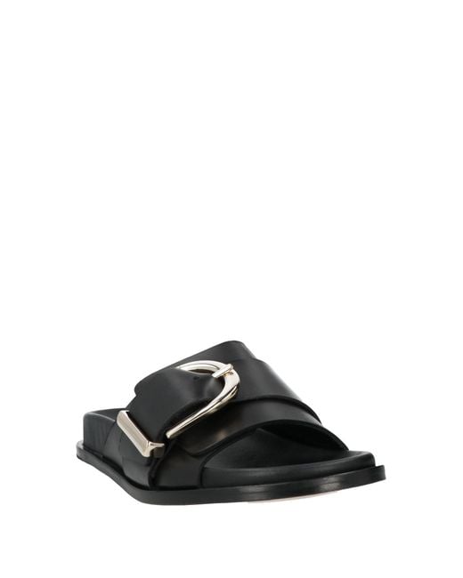 Guglielmo Rotta Black Sandals