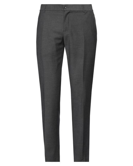 Daniele Alessandrini Gray Trouser for men