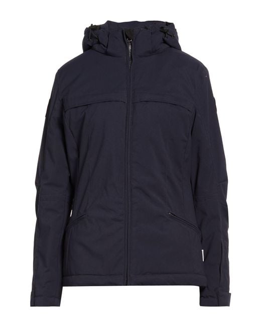 Napapijri Blue Jacket Polyamide, Elastane