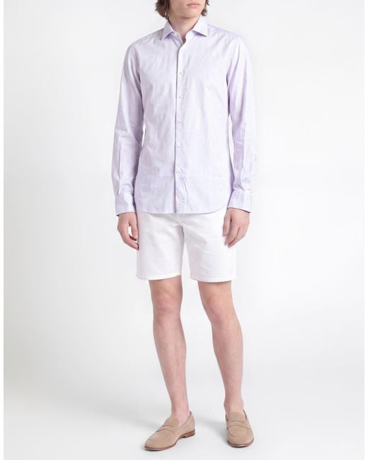 Camisa Glanshirt de hombre de color Blue