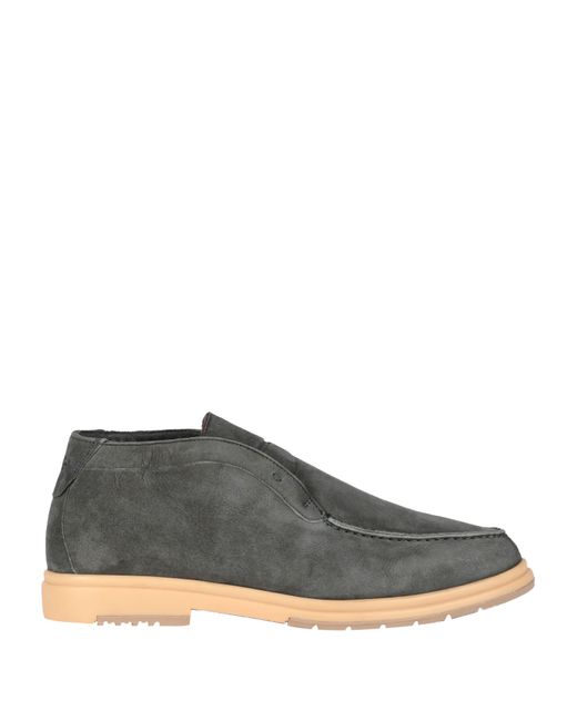 Andrea Ventura Firenze Gray Ankle Boots for men