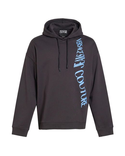 Versace Jeans Couture Blue Dark Sweatshirt Cotton for men