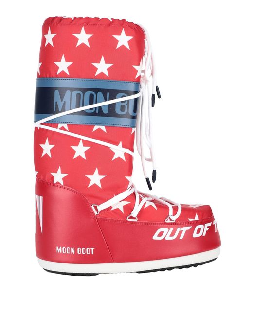 Moon Boot Red Boot for men