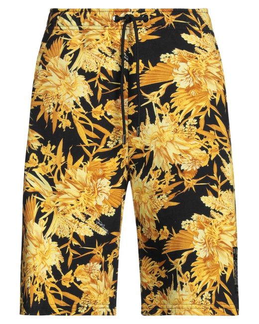 Just Cavalli Yellow Shorts & Bermuda Shorts for men