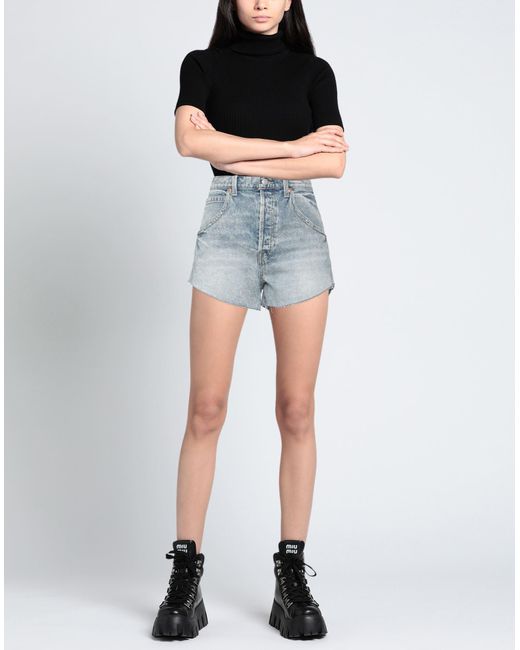 Shorts Jeans di Free People in Blue