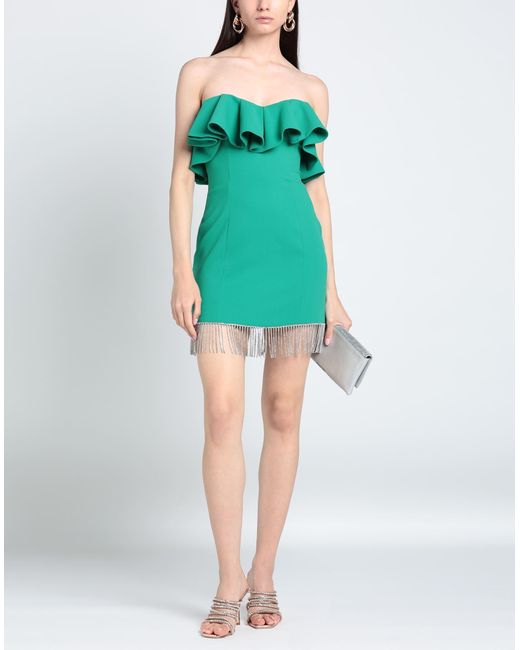 Forte Green Mini Dress