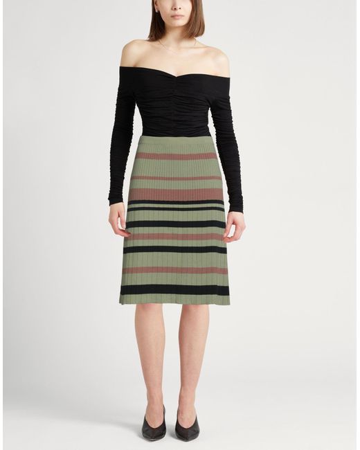 Aspesi Green Mini Skirt